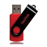 Pen Drive SanDisk 4GB Cruzer Connect SDCZ90-004G Preto/Verm