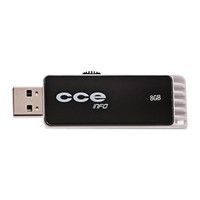 Pen Drive CCE USB 2.0 8GB P8C Preto/Branco 705001790