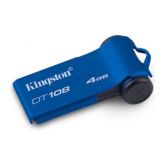 Pen Drive Kingston 4Gb DT108 USB Azul