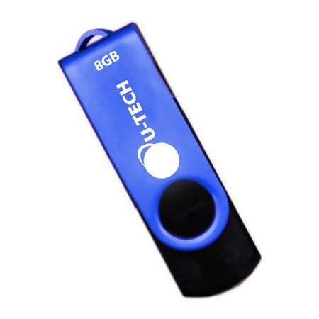 Pen Drive U-Tech USB 8GB PD8 Azul